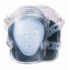 Custom LeatherCraft Knee Pad - White (Cap) - One Size Fits All