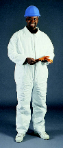 ORR Disposable Coveralls, Breathable - White - Large