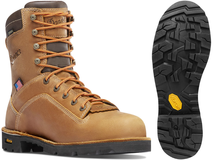 Danner Distressed Quarry Insulated Work Boots